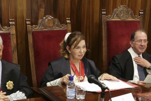 María del Mar Gázquez en un acto oficial