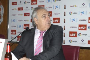 Alfonso García en rueda de prensa.