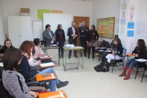 Visita a la lanzadera de Cuevas.