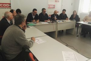 Reuníón de la Mesa del Tren esta mañana.