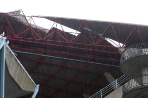 Así está la cubierta de Balaidos.