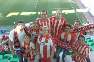 El Alcalde de Almería con los concejales Alonso y Segura en el Nuevo Arcángel.