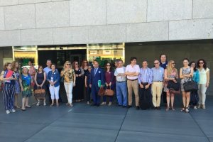 Una de las protestas de los abogados de oficio