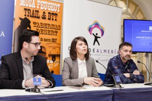 Ángeles Martínez en la presentación.