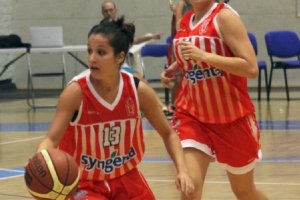 Las chicas del Syngenta en acción.