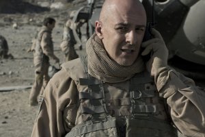 Roberto Álamo, flamante ganador del Goya, es el capitán Torres en Zona hostil. (Foto: Manolo Pavón)