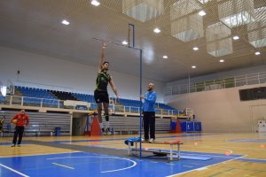 El jugador se emplea a fondo en cada entrenamiento.