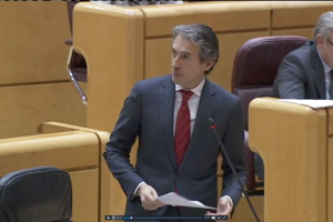 De la Serna, ayer en el Senado.