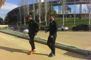 Soriano y Juanito lideran el Almería del compromiso.