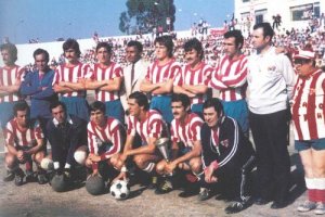 La A. D. Almería de la temporada 1973-74.