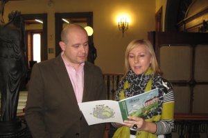 El delegado en la presentación del programa.