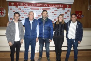 Almería y Estudiantes firmaron el acuerdo.