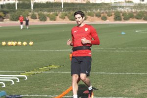 Henrique Sereno en el campo Anexo.
