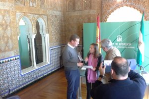 Momento de la presentación del plan.