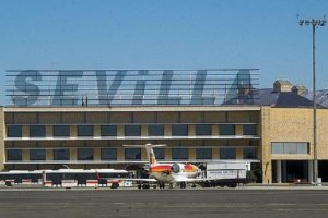 Imagen del aeropuerto de Sevilla.