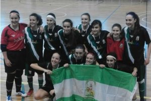 Las chicas de la Selección Andaluza.