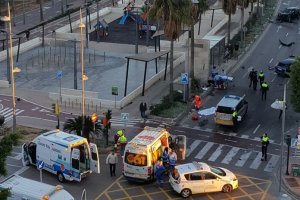 Panorámica del lugar del siniestro