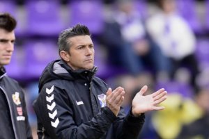 El entrenador del Tenerife.