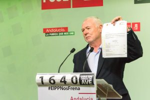 Juan Jiménez, ayer.