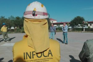 Imagen de archivo de efectivos del Infoca.