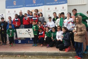 La expedición roqueta en Huércal-Overa.