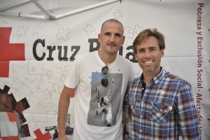 Soriano y Corona son la Cruz Roja del Almería.