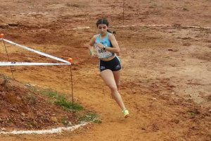 Alba Moreno en acción.