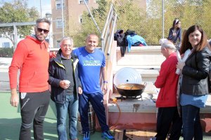 El presidente, Pepe Salamanca, en la entrega de premios.