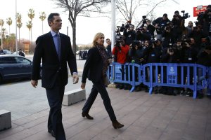 Imagen de los ex-duques de Palma.