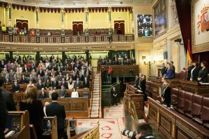 Panorámica del Congreso de los Diputados el pasado miércoles.