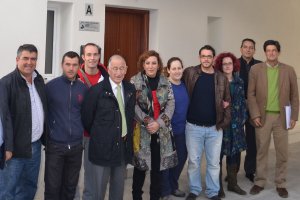 Entrega de un grupo de viviendas en alquiler en Ulelila del Campo hace un año.