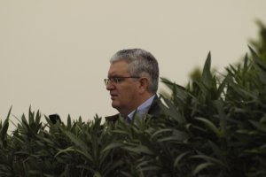 Pepe Bonillo en el campo Anexo.