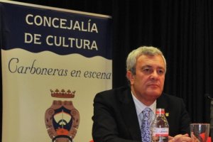 El exalcalde Cristóbal Fernández en un acto cuando aún ostentaba el cargo.