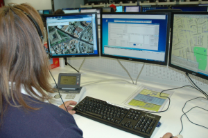 Imagen de la central del servicio de Emergencias 112.