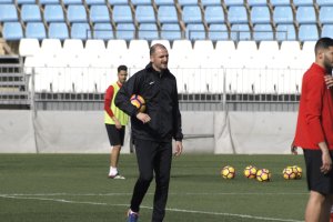 El técnico rojiblanco en el Mediterráneo.