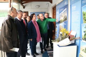 Visita a la exposición itinerante del Parque Natural.