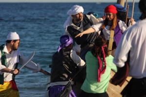 El Desembarco Pirata en San José consigue reunir cada año a miles de visitantes