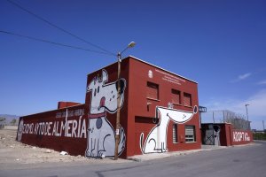 Exterior del edificio del Centro Municipal Zoosanitario.
