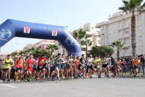 La salida de la carrera.