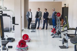 Visita de los diputados provinciales.