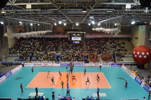 El pabellón de Leganés fue un santuario del mejor voleibol.