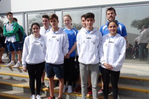 Equipo del H2O en el Campeonato andalucía Infantil.