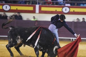 Roca Rey mostró en Vera su cara más arrolladora, cortando un rabo a su oponente.