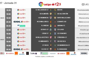 Jornada 31.