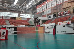 El pabellón de Los Planos fue el escenario del partido.