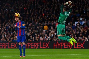 Leo Messi no faltó a su cita con el gol.