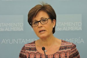 La concejal del PSOE, Adriana Valverde.