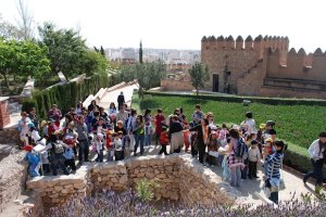 Una visita de archivo a la Alcazaba.