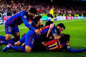 La locura se desató en el Camp Nou.