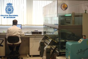 Imagen de una actuación policial.